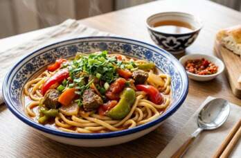 Лагман, узбечка