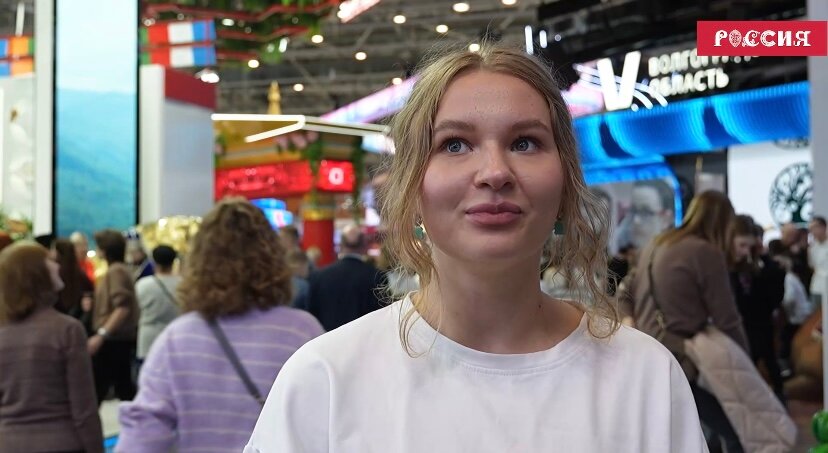 Пермячка на выставке «Россия» пожелала на 8 марта вернуться домой и съесть посикунчик