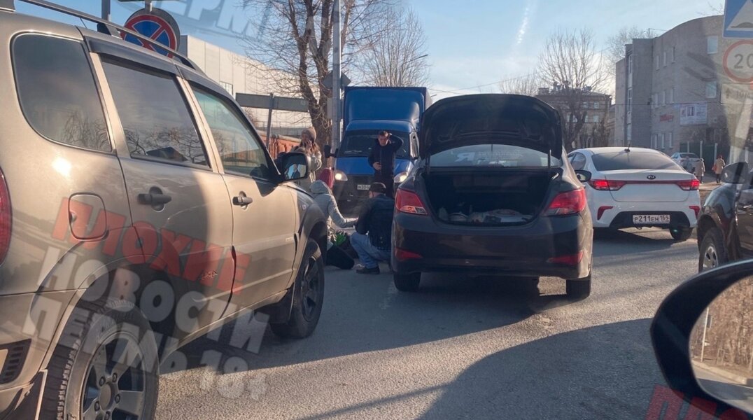 В Перми на улице Баумана сбили человека