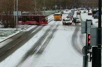 Пермь вновь встала в восьмибалльных пробках