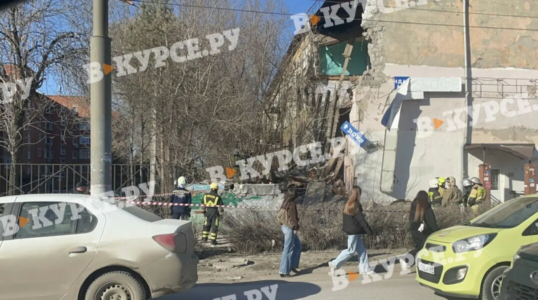 В Перми обрушился четырехэтажный дом на Чкалова