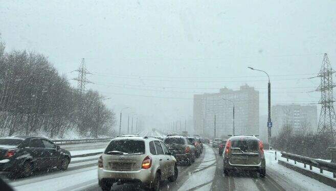 В Перми образовали 8-балльные пробки и произошли многочисленные аварии