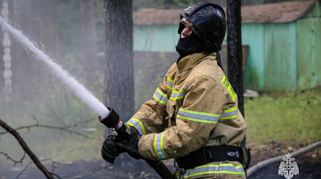 В Перми пожарные предотвратили угрозу масштабного лесного пожара