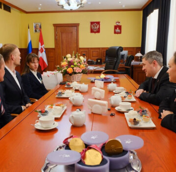 Губернатор Прикамья встретился с чемпионами Паралимпиады