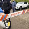 Место происшествия после атаки БПЛА на жилой дом