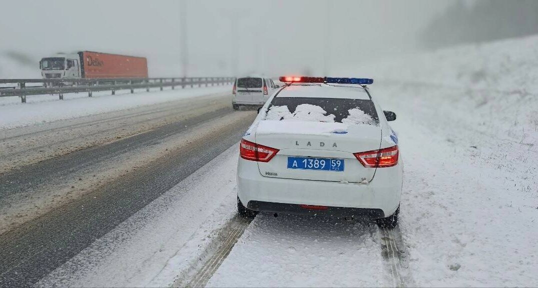 В Пермском крае ввели временные ограничения для грузовиков из-за непогоды