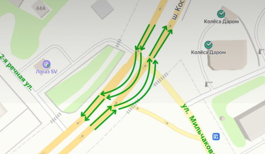 В Перми на месяц изменят траекторию движения от шоссе Космонавтов до улицы Пушкина