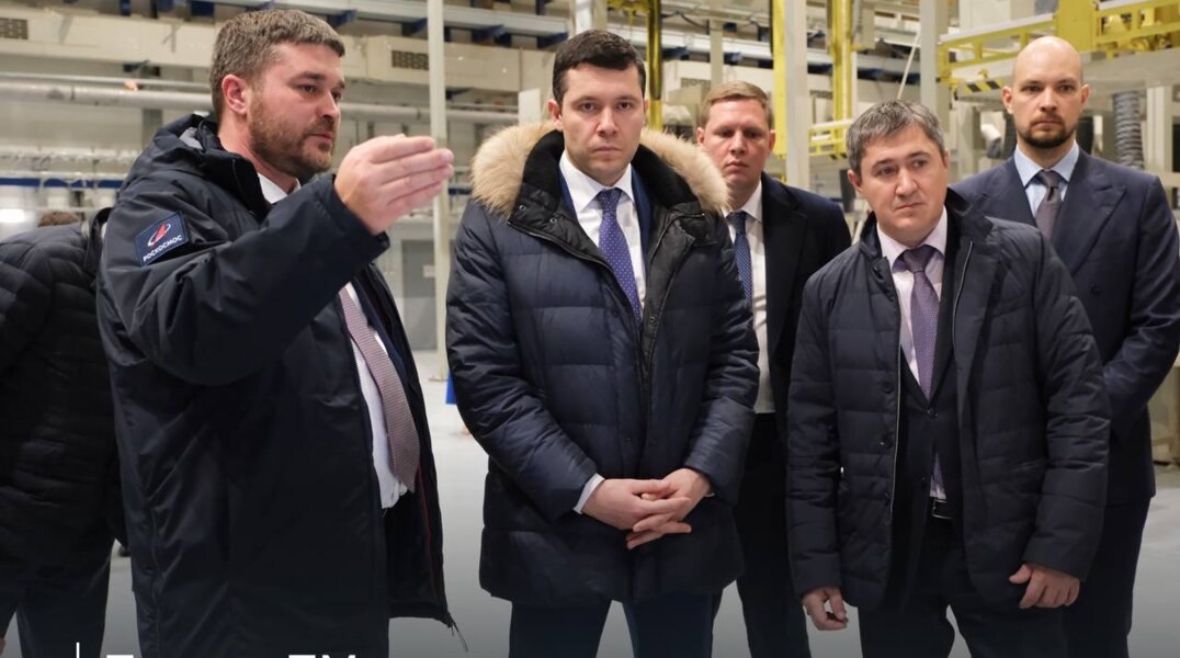 Министр промышленности и торговли РФ Антон Алиханов и губернатор Дмитрий Махонин посетили ведущие предприятия Прикамья