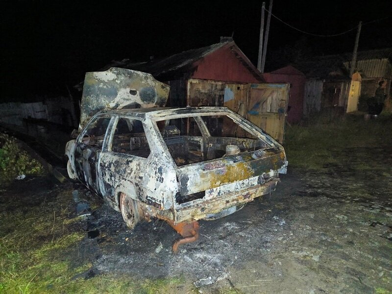 Житель Пермского края сжег автомобиль знакомого из мести