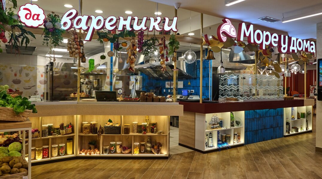 В центре Перми открылся гастромаркет с морепродуктами