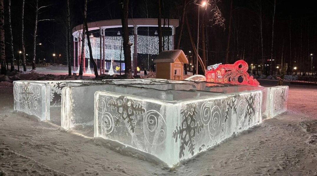 В районах Перми с 10 февраля начнут убирать ледовые городки