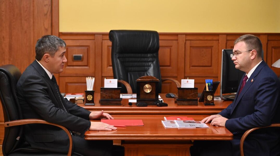 Мэр Перми представил главе Пермского края проект бюджета на ближайшую трёхлетку