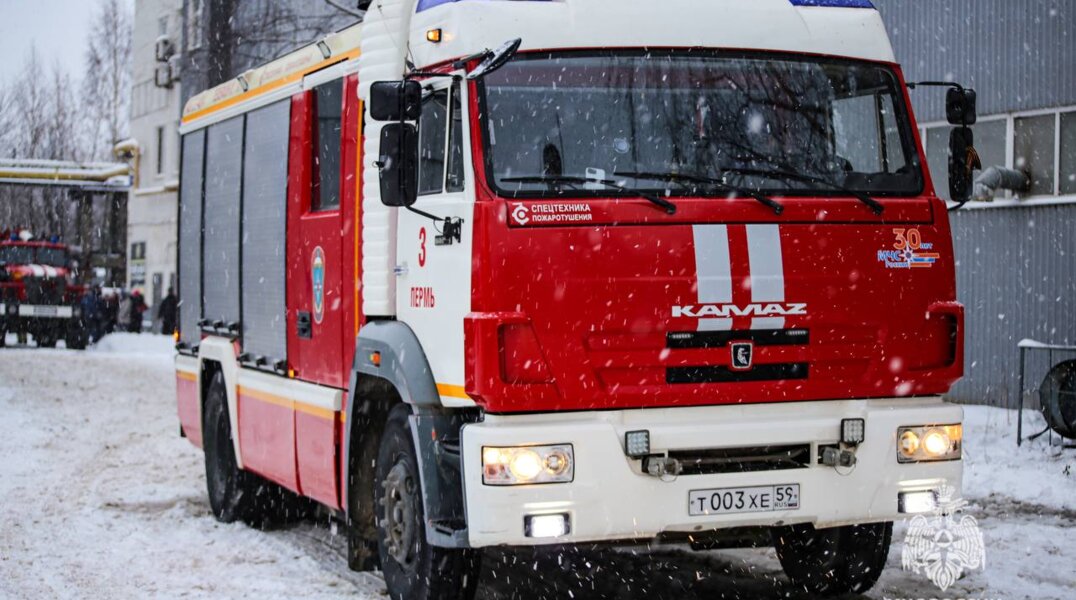 В районе Мотовилихинских заводов произошел пожар