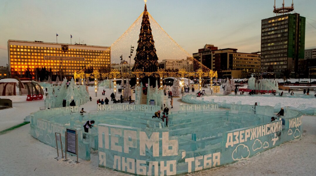 Ледовые городки в парках Перми построят к 25 декабря