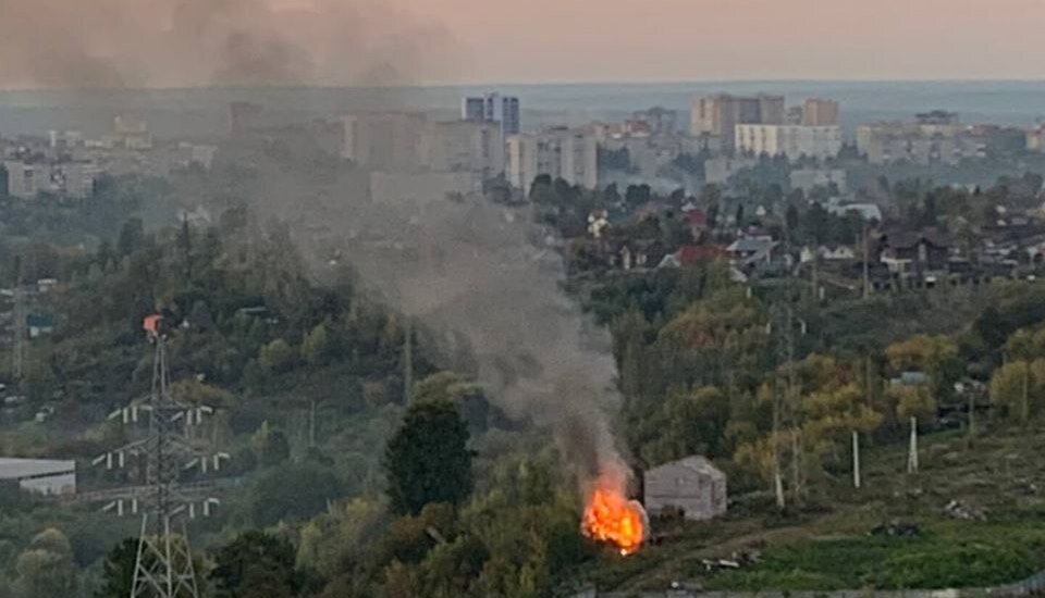В Перми вечером 15 сентября произошёл пожар