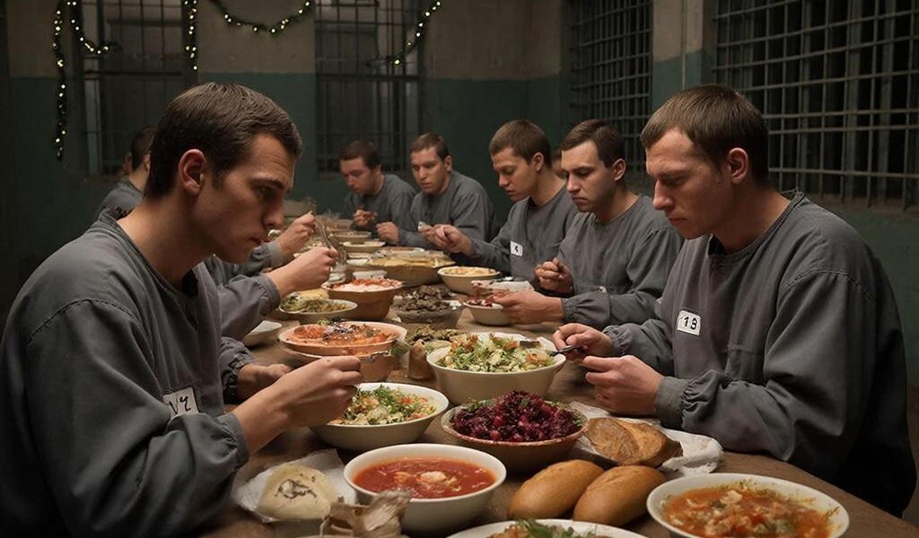 Оливье и плов из говядины: в пермском ГУФСИН рассказали, чем будут кормить заключенных в праздники