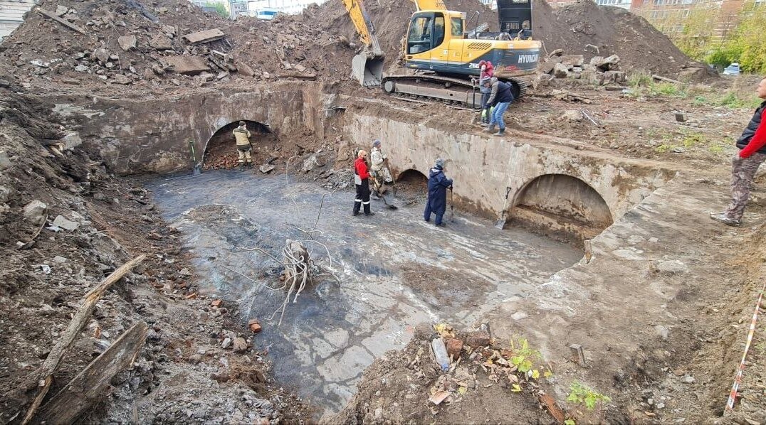 Во время раскопок археологи обнаружили артефакты, оставшиеся от первой Пермской электростанции