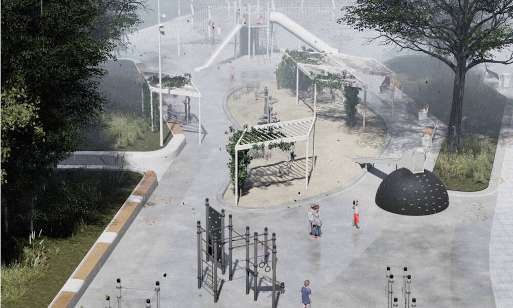 В Перми появится первый фонтан с имитацией рыб