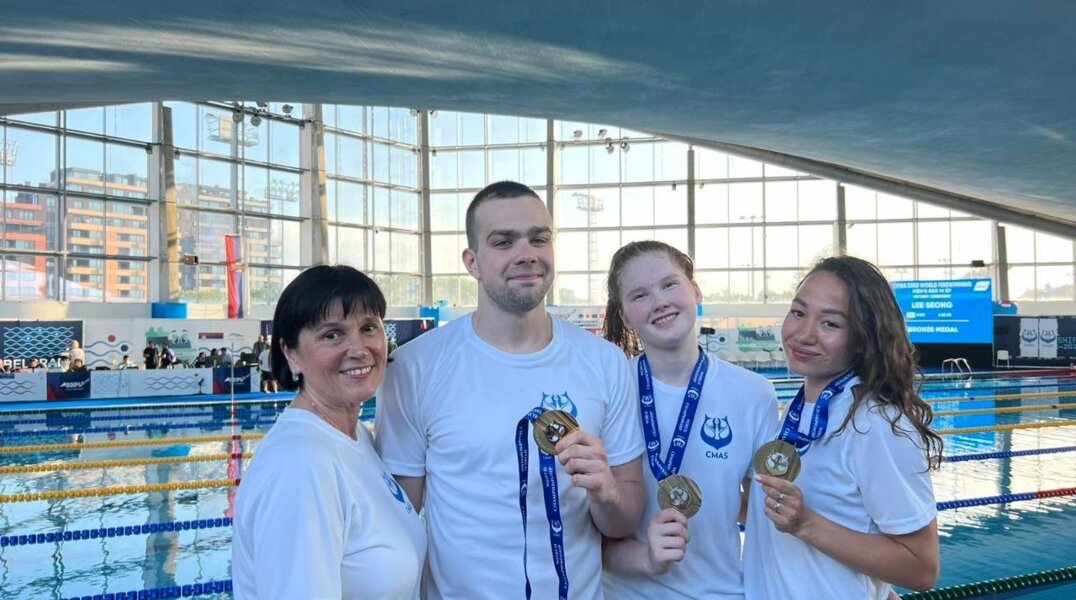 Пермские спортсмены взяли три медали на Чемпионате мира по плаванию в ластах