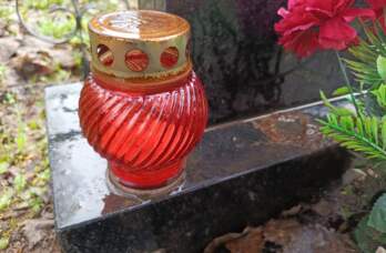 Похороны, свеча