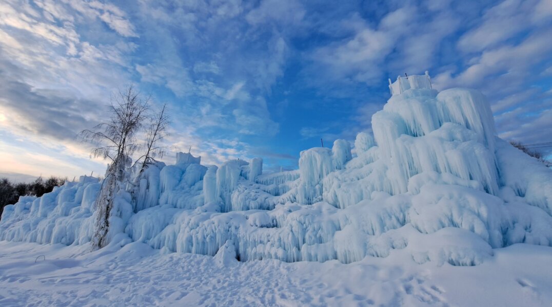 Стало известно, когда в этом сезоне откроют прикамский Парк ледопадов