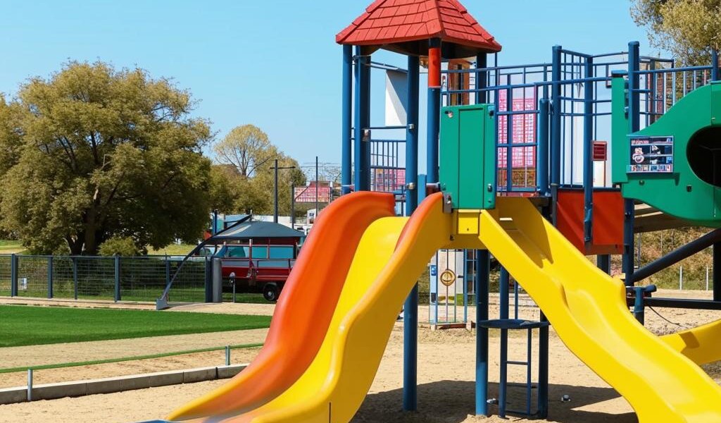 В Прикамье ребенок травмировался на горке у школы