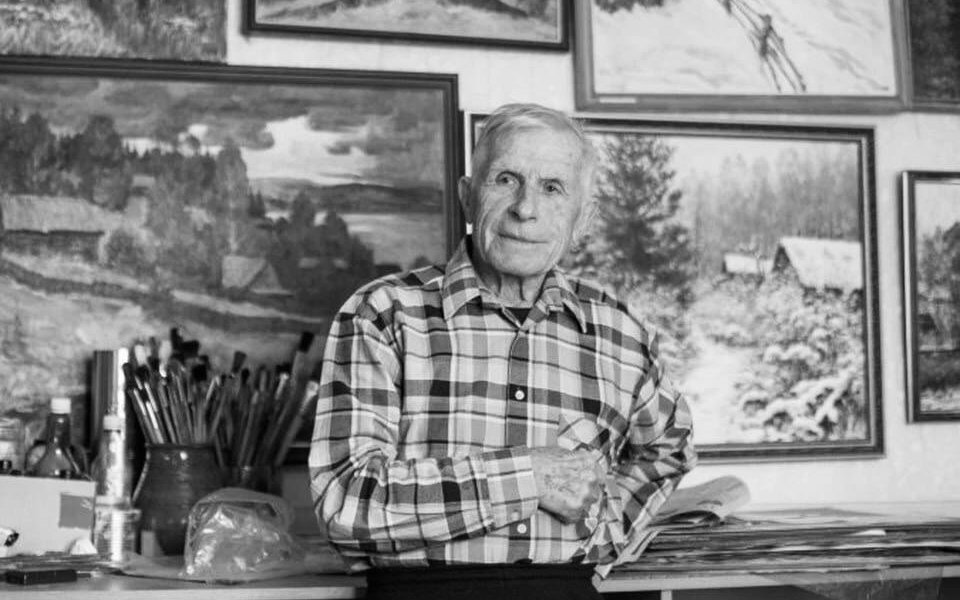 В Перми умер заслуженный художник России, фронтовик Виктор Кузин