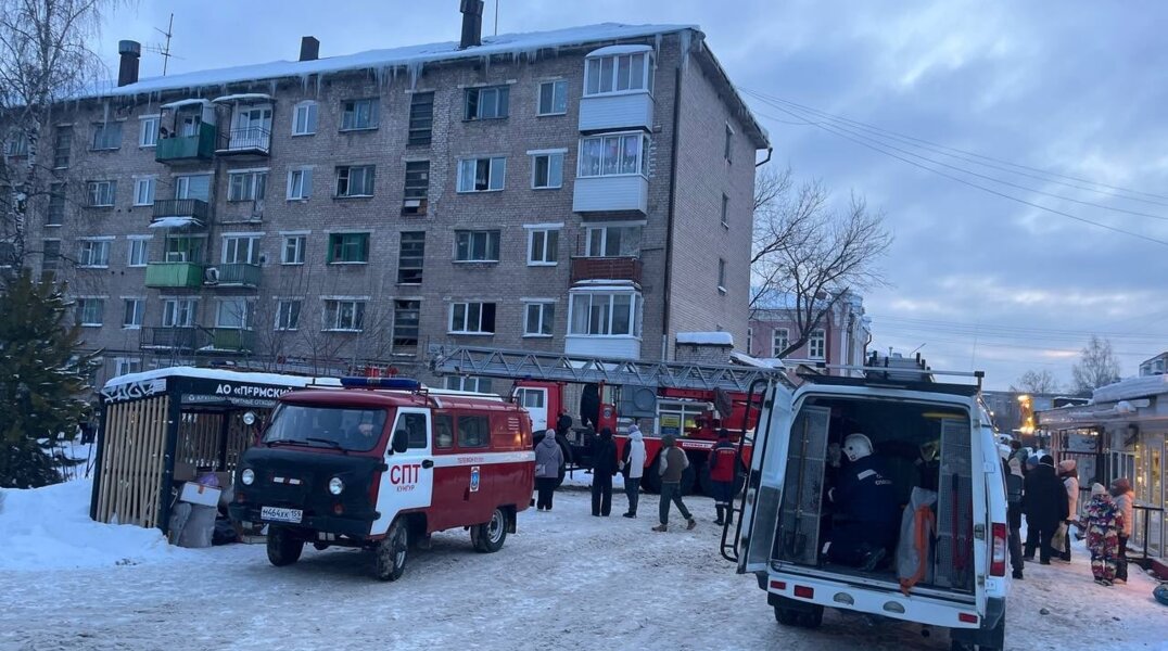 В Кунгуре от гибели на пожаре спасли 19 человек