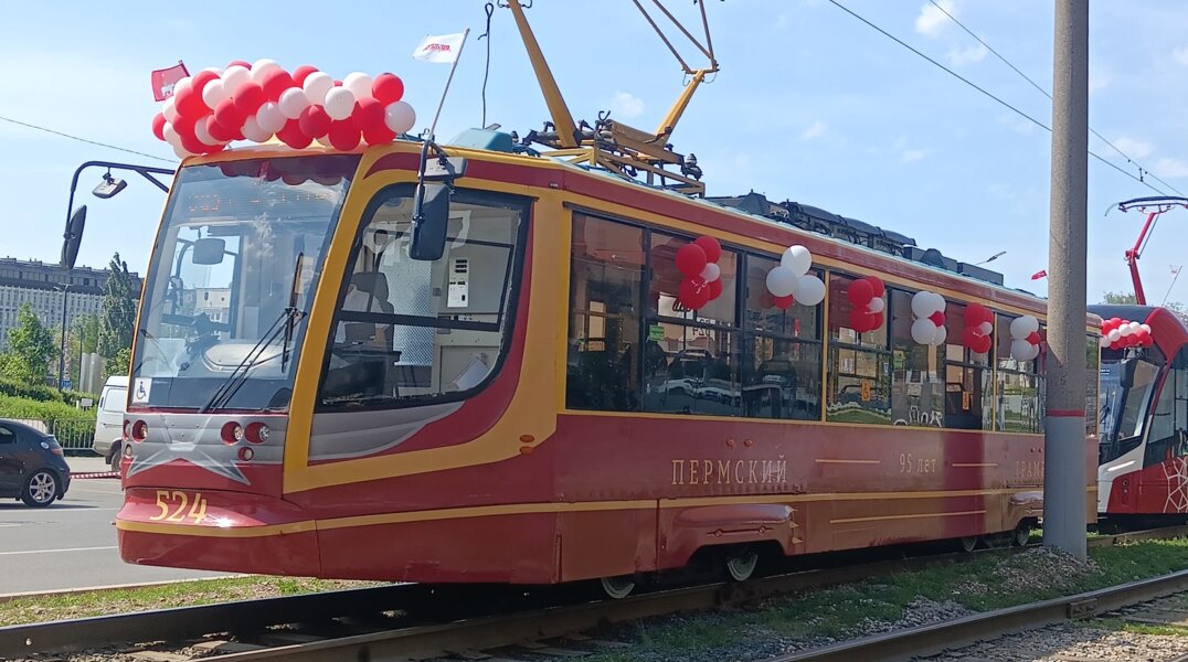 В Перми трамваи временно будут «ночевать» на разворотных кольцах