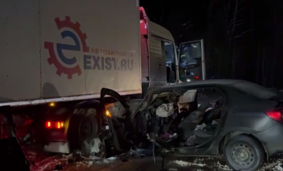 В Прикамье произошла авария, в которой погибли водитель и пассажир-пенсионерка