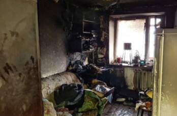 В Кунгуре пожарные спасли двух взрослых и ребенка