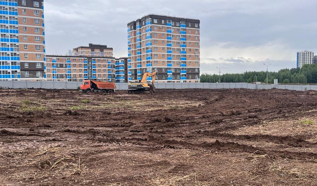 В Мотовилихинском районе Перми началось строительство ледовой арены
