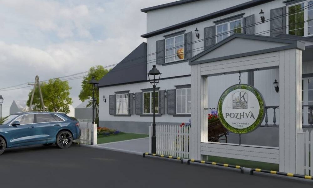 В Коми округе заканчивают строительство гостиницы в стиле XIX века