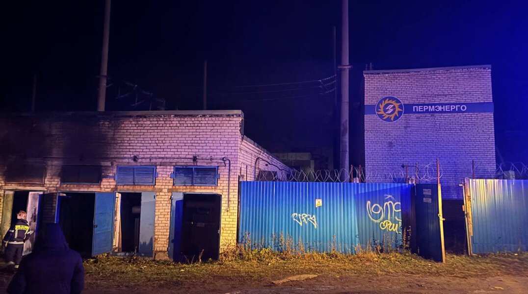 В Березниках после пожара на подстанции восстановили электроснабжение и связь