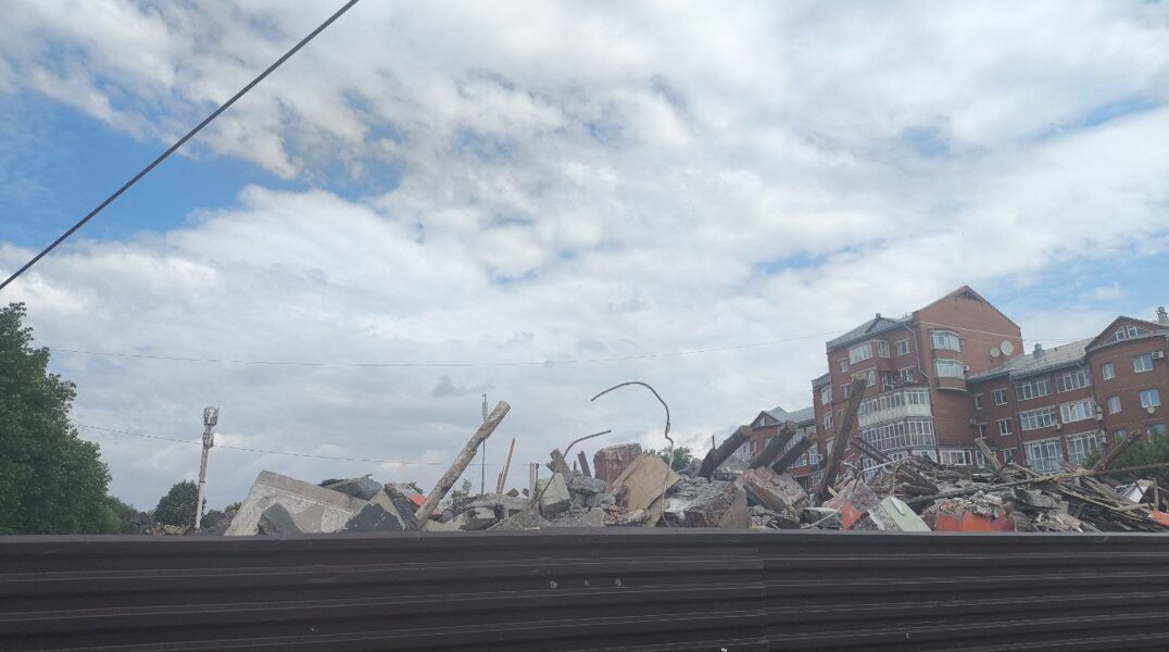 В Перми полностью демонтировали торговый центр «Хоровод»