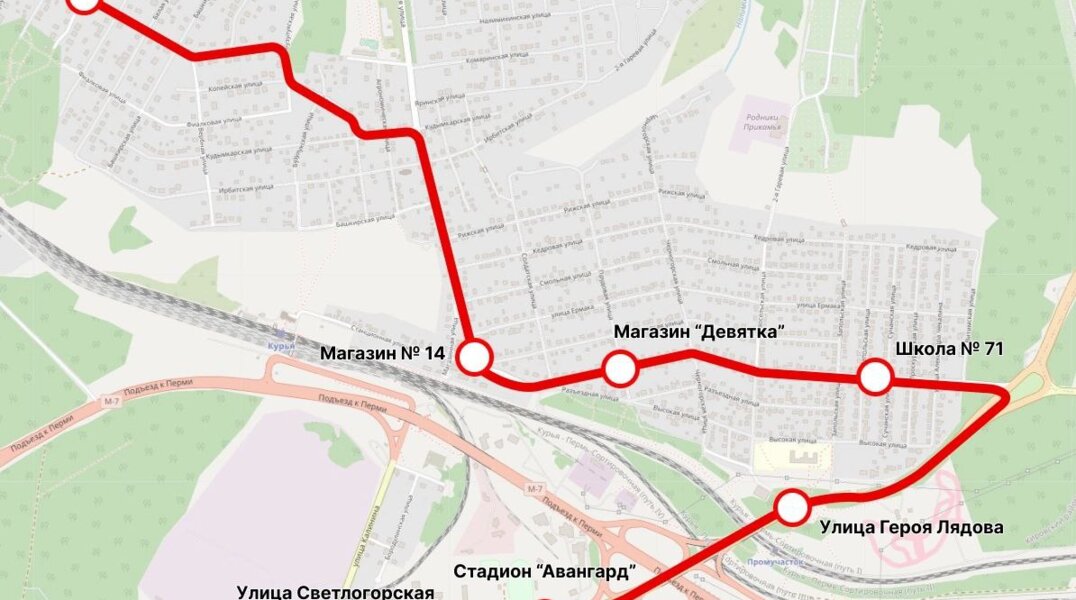 В Кировском районе Перми появится новый автобусный маршрут №66