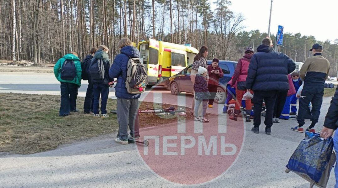 В пермском микрорайоне Закамск автоледи сбила мальчика