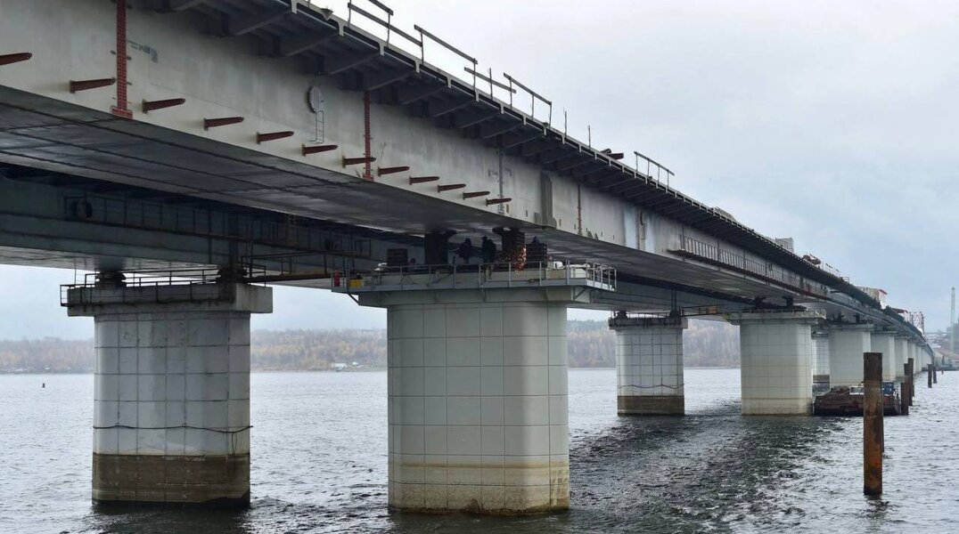 Пермский «Мостоотряд» начал работы по ремонту старого моста через Чусовую