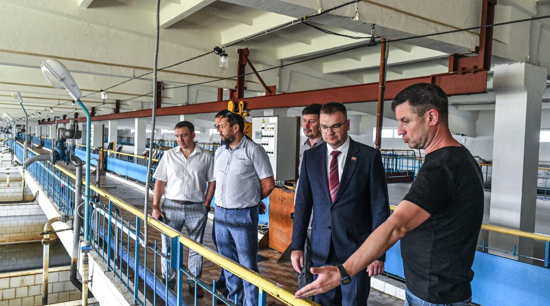 Глава Перми оценил работу Чусовских очистных сооружений