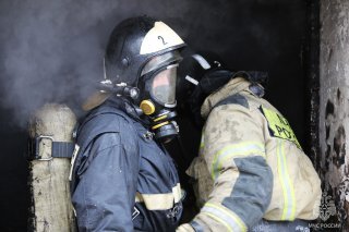 На пожаре в Чусовом погиб человек