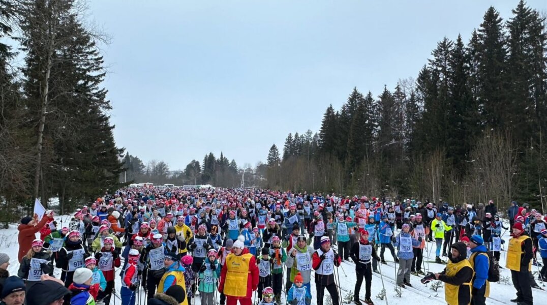 В Прикамье стартовала "Лыжня России"