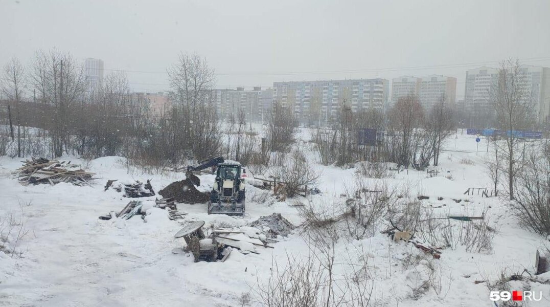 В Перми снесли объекты инклюзивной базы «Чистый бережок»