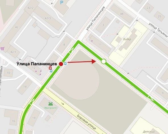 В Перми временно перенесли автобусную остановку в районе ДКЖ