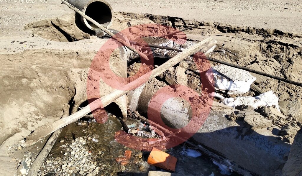 "Будет засасывать людей": Пермяков напугала большая сломанная труба на КамГЭСе. Фото