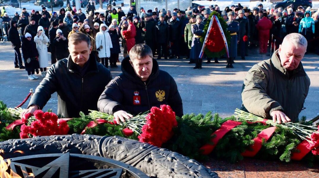 В Перми почтили память жителей Молотовской области, участвовавших в Великой Отечественной войне