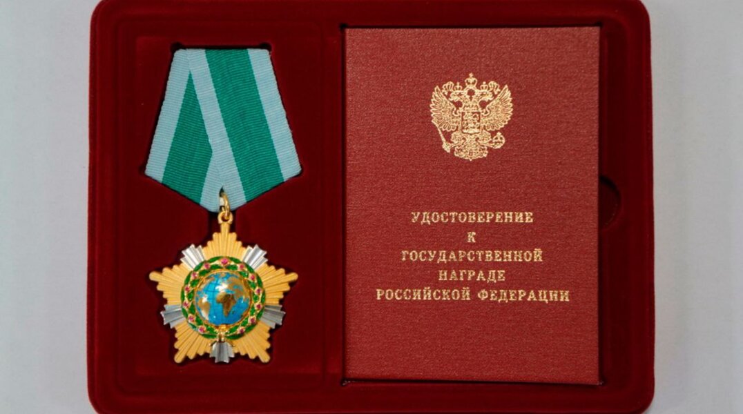 Президент России Владимир Путин наградил губернатора Пермского края Дмитрия Махонина орденом Дружбы