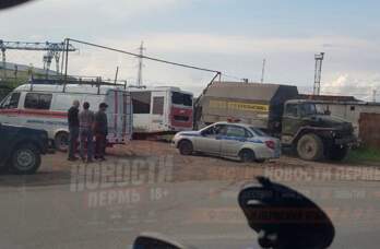 В Перми в ДТП с автобусом пострадала пожилая пассажирка