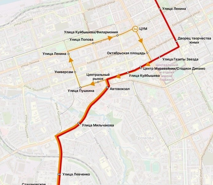 С 1 мая в Перми по улице Карпинского перестанут ходить трамваи