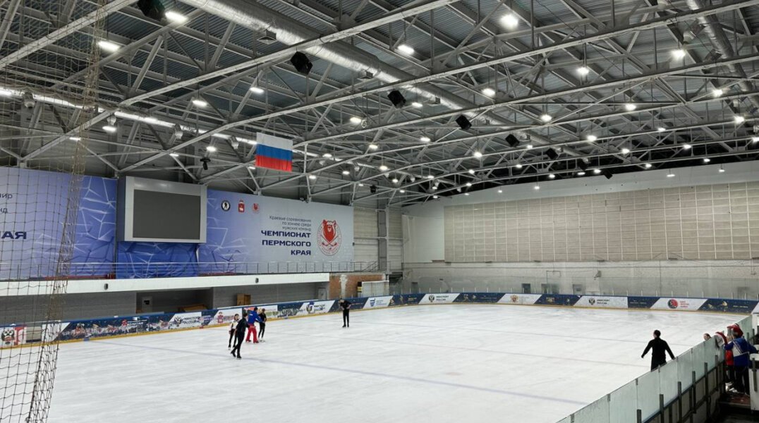 В Перми начался ремонт ледовой арены в спорткомплексе им. В.П. Сухарева