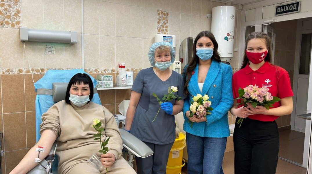 В Перми прошла донорская акция к Международному женскому дню